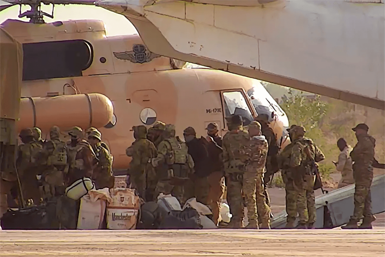 Российские наемники на севере Мали, апрель 2022 года / French Army / AP / Scanpix / LETA
