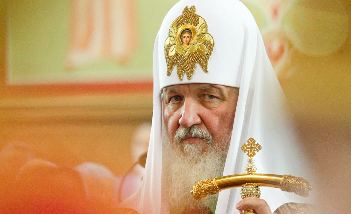190 священников Украинской православной церкви потребовали отдать патриарха Кирилла под церковный трибунал
